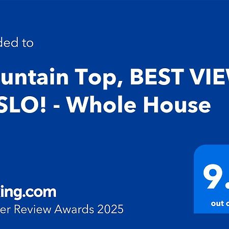 Mountain Top Getaway, Best View In Slo! - Whole House San Luis Obispo Luaran gambar